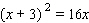 Solve the equation.   A)  x = 1, x = 9 B)  x = 1, x = 3 C)  x = 9, x = - 9 D)  x = 1, x = 9, x = - 9 E)  No solution