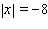 Solve the equation. If impossible, write no solution.  