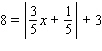 Solve the equation. If impossible, write no solution.  