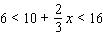 Solve the inequality and graph the solution.   A)    B)    C)    D)    E)   