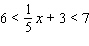Solve the inequality. Write your answer using interval notation.  