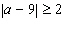 Solve the inequality and graph the solution set.   A)    B)    C)    D)    E)   