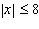 Solve the inequality using the definition of absolute value. If impossible, write no solution .  