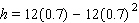 Hali is tossing a quarter into the air with an underhand motion. The distance the quarter is above her hand at any time is given by the function   where h is the height of the quarter in feet, and t is the time in seconds. Use the data from the table to graph the function. TIME (SEC)  FUNCTION RULE DISTANCE (FT)  t   h 0   0 0.1   1.08 0.2   1.92 0.3   2.52 0.4   2.88 0.5   3 0.6   2.88 0.7   2.52 0.8   1.92 0.9   1.08 1   0 A)    B)    C)    D)   