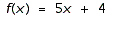 Let   and   . Find the function   . A)    B)    C)    D)    E)   