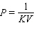 Boyle's law states that for low pressures, the pressure of an ideal gas kept at a constant temperature varies inversely with the volume of the gas. State Boyle's law as an equation using the symbols P , K , and V . A)    B)    C)    D)    E)   