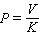 Boyle's law states that for low pressures, the pressure of an ideal gas kept at a constant temperature varies inversely with the volume of the gas. State Boyle's law as an equation using the symbols P , K , and V . A)    B)    C)    D)    E)   