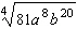 Simplify the expression. Assume all variables represent nonnegative numbers.   A)    B)    C)    D)    E)   