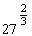 Use the rational exponent theorem to simplify the following as much as possible.  