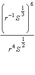 Use the properties of exponents to simplify the following as much as possible. Assume all bases are positive.  