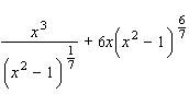 Simplify the expression to a single fraction.   A)    B)    C)    D)    E)   