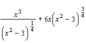 Simplify the expression to a single fraction.  