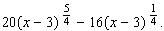 Factor   from  