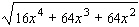 Simplify the expression. Do not assume that the variables represent positive numbers.   A)    B)    C)    D)    E)   