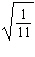 Rationalize the denominator in the following expression.   A)    B)    C)    D)    E)   