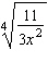 Rationalize the denominator in the following expression.  