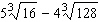 Combine the expressions.   A)    B)    C)    D)    E)   