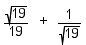 Combine the expressions.   A)    B)    C)    D)    E)   
