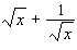 Combine the expressions. (Assume the variables are nonnegative numbers.)    A)    B)    C)    D)    E)   