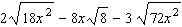 Combine the expressions. (Assume the variables are nonnegative numbers.)  
