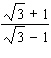 Rationalize the denominator in the following:  