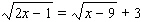 Solve the equation. (Hint: square both sides of the equation twice to eliminate the radicals.)    A)    B)    C)    D)    E)   