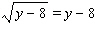 Solve the equation.  
