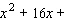 Fill in the blanks so that the left side is a perfect square trinomial; that is, complete the square.   _____   _____  