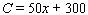 <strong>The total cost (in dollars) for a company to manufacture and sell items per week is , whereas the revenue brought in by selling all items is . How many items must be sold to obtain a weekly profit of $500?</strong> A) 40 or 80 items B) 10 or 110 items C) 50 items D) 70 items E) 70 or 80 items