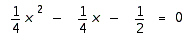 Solve the equation. Use factoring or the quadratic formula, whichever is appropriate. (Try factoring first. If you have any difficulty factoring, then go right to the quadratic formula.)    A)    B)    C)    D)    E)   