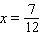 Find an equation that has the given solutions.   ,   ,   A)    B)    C)    D)    E)   