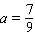 Find an equation that has the given solutions.   ,   A)    B)    C)    D)    E)   