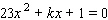 Determine all solutions for   .   k = __________