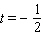 Find an equation that has the given solutions.   ,  