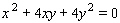 Solve   for   by using the quadratic formula with   ,   , and   .