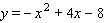 Find the vertex and any two convenient points to choose the graph of the following equation.   A)      B)      C)      D)     