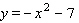 Find the vertex and any two convenient points to choose the graph of the following equation.   A)      B)      C)      D)     