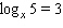 Solve the equation for x .  