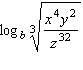 Use properties of logarithms to expand the expression as much as possible.   A)    B)    C)    D)    E)   