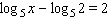 Solve the equation.   x = __________