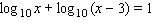 Solve the equation.   x = __________