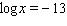 Find x .   A)    B)    C)    D)    E)   