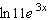 Use the properties of logarithms to expand the following expression.   A)    B)    C)    D)    E)   