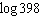 Find the following logarithm to four decimal places, if necessary.  
