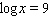 Find x .  