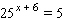 Solve the exponential equation.   A)  x = -5.5 B)  x = -4 C)  x = -6.5 D)  x = 6.5 E)  x = 8