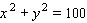 The equations of the circles are given as follows: Circle A Circle B Circle C         Find the points of intersection of circles B and C .