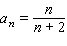 Write the first five terms of the sequence with the following general term.  