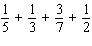 Consider the following finite series:   For which values of i does the following summation notation hold true?     must range from __________ to __________ .