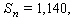 Given   and   in an arithmetic sequence, and   find n . A)    B)    C)    D)    E)   